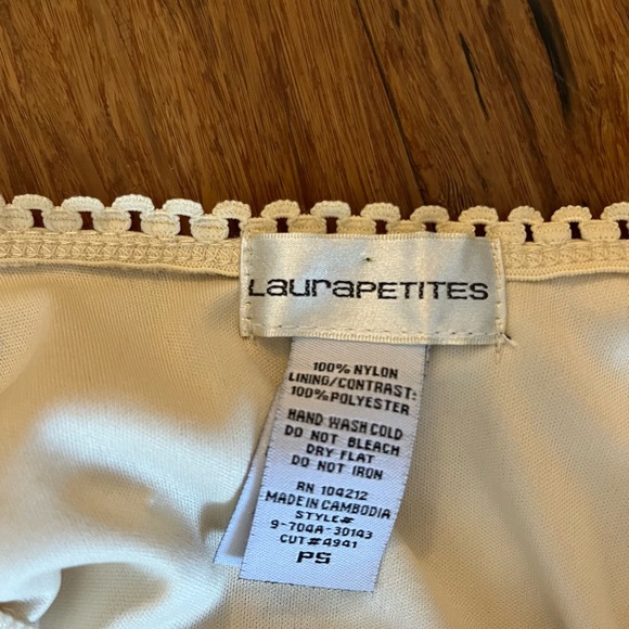 Laura Petites Lace Tank, sz. Small - Picture 3 of 4